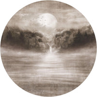 Tramonto – Tapeta Koło Standard