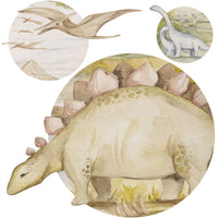 Dino Story 1 – Tapeta Koło Standard