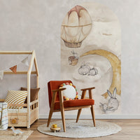 Moonie Beige – Tapeta Łuk Standard