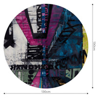 Manhattan – Tapeta Koło Standard