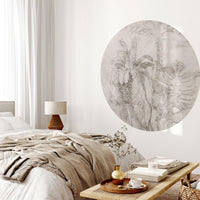 Esotico Beige – Tapeta Koło Standard