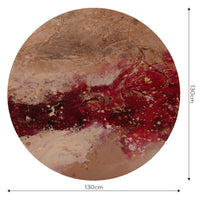 Mon Cheri – Tapeta Koło Standard