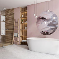 Panna Cotta – Tapeta Koło Standard