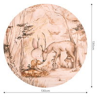 Bambi – Tapeta Koło Standard