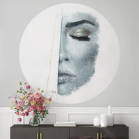 Illusion – Tapeta Koło Standard