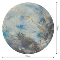 Aqua – Tapeta Koło Standard