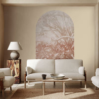 Rust Ombre Flower – Tapeta Łuk Standard