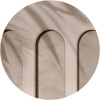 Libra Beige – Tapeta Koło Standard