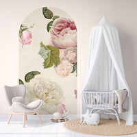 Roses Cream – Tapeta Łuk Standard