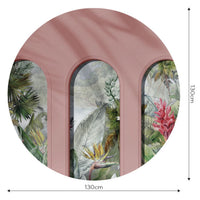 Libra Pink Wonderland – Tapeta Koło Standard