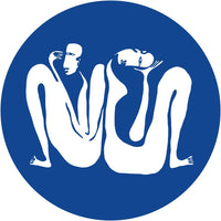 Couple Cobalt – Tapeta Koło Standard