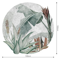 Rainforest – Tapeta Koło Standard