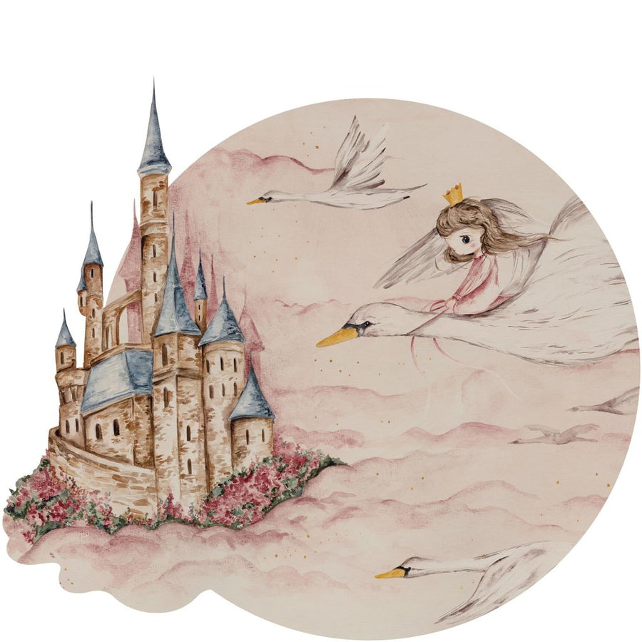 Swan Princess – Tapeta Koło Standard