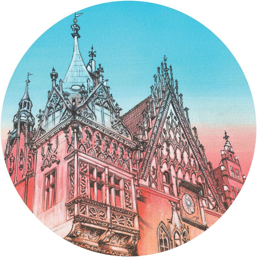 Town hall – Tapeta Koło Standard