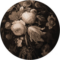 Boudoir Beige – Tapeta Koło Standard