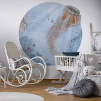 Water Life Saturated I – Tapeta Koło Standard