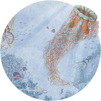 Water Life Saturated I – Tapeta Koło Standard