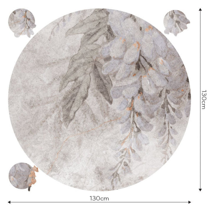 Wisteria – Tapeta Koło Standard