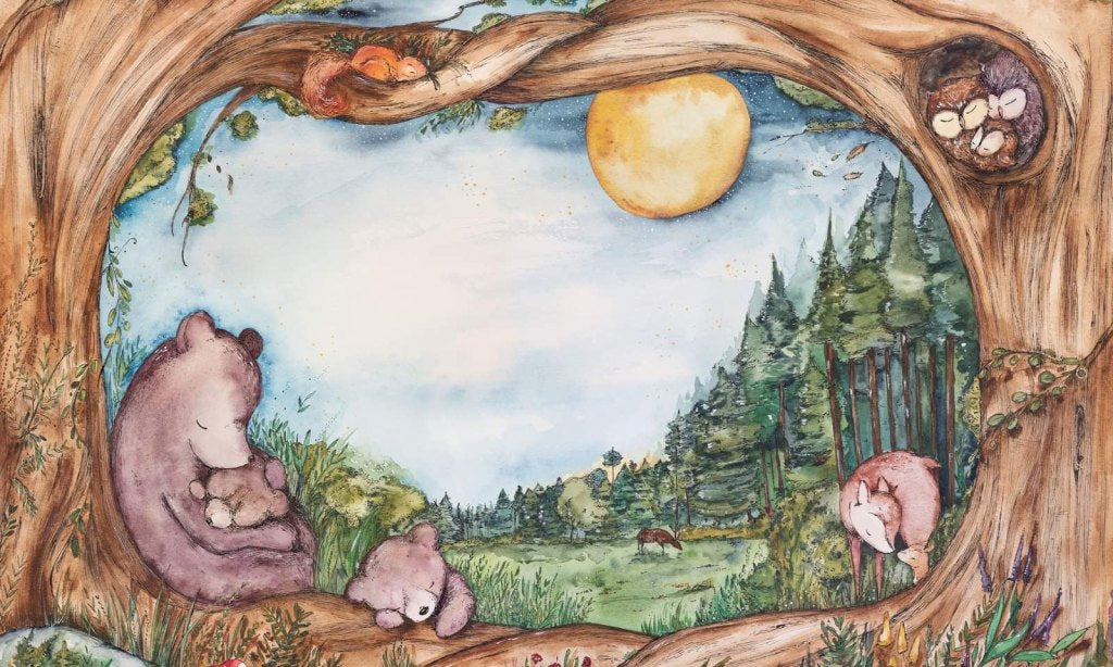 Bears Family – Tapeta na wymiar