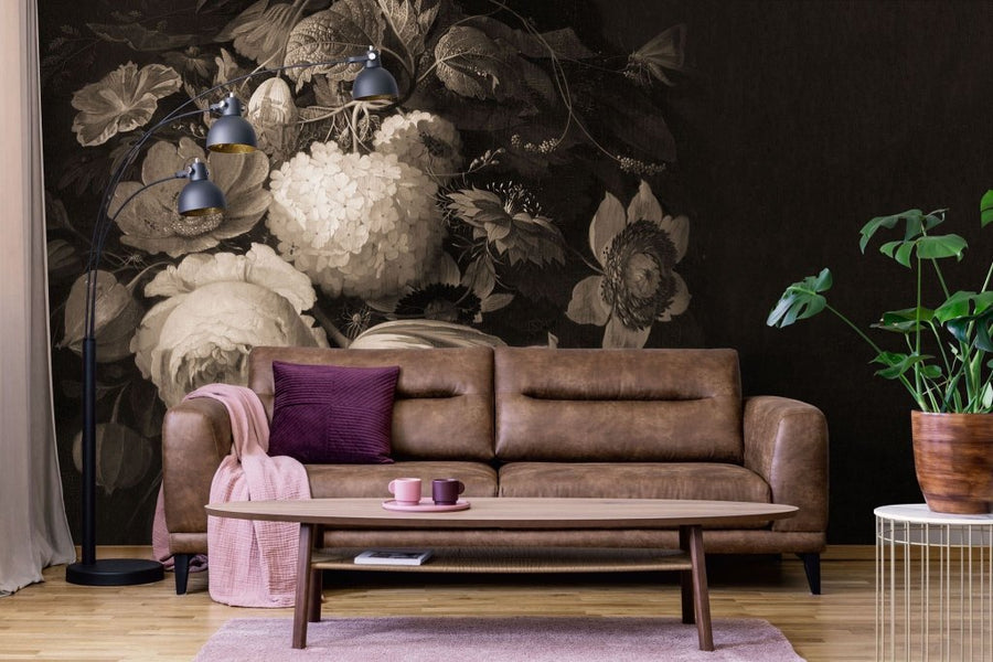 Boudoir Beige – Tapeta na wymiar