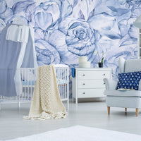 Brassica Blue – Tapeta na wymiar