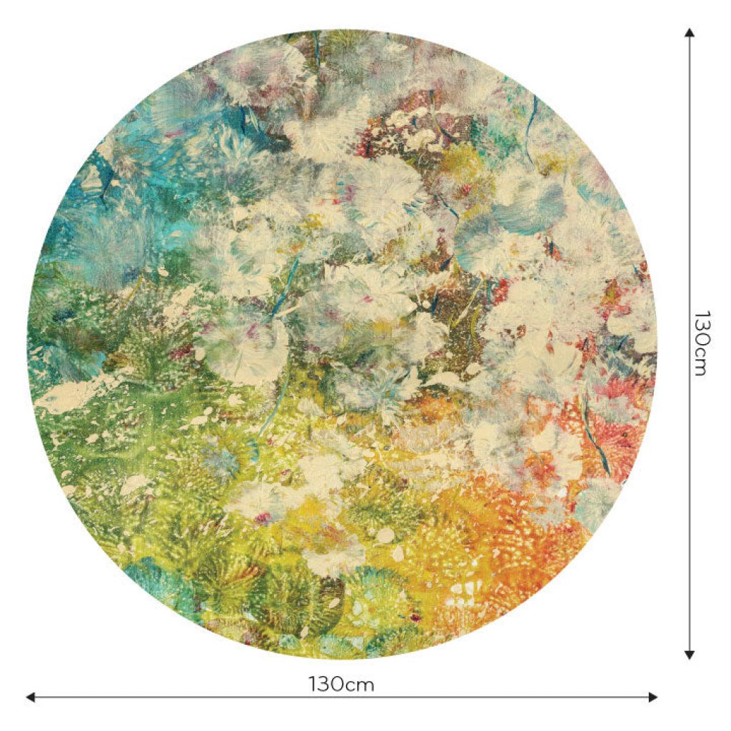 Bubble – Tapeta Koło Standard