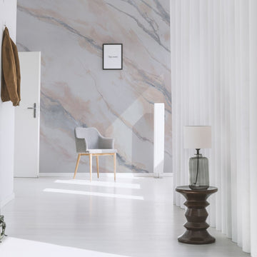 Clarity Silver – Tapeta na wymiar