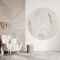 Campo di Avena – Tapeta Koło Standard