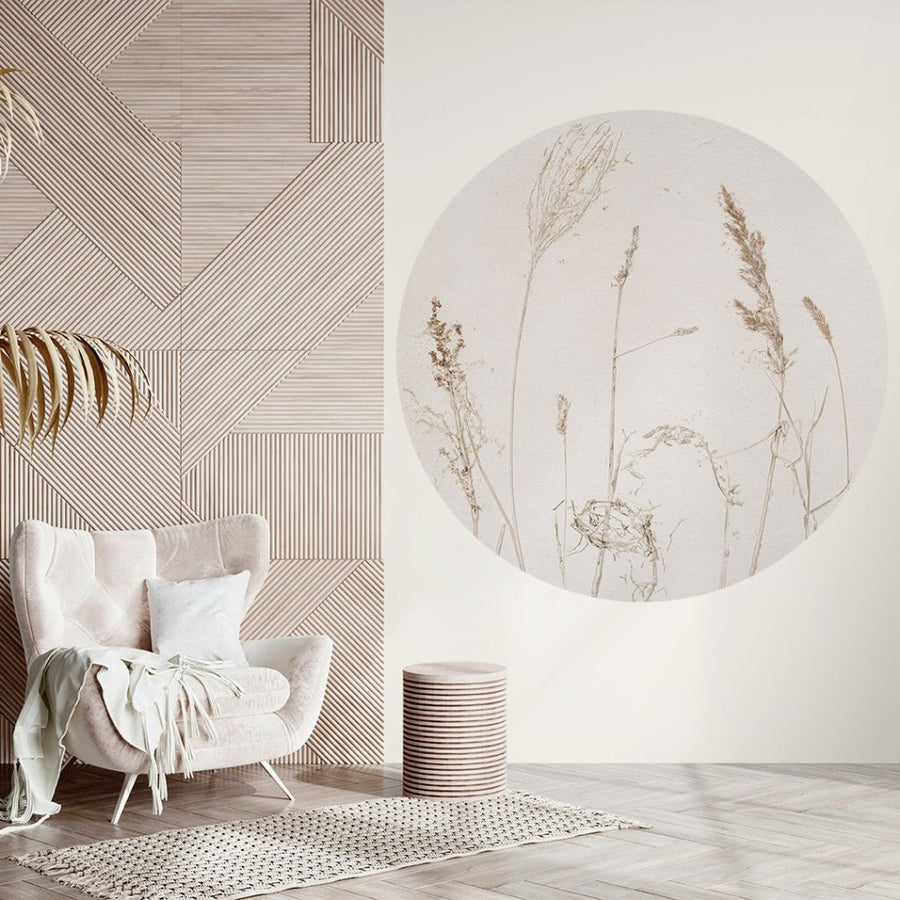 Campo di Avena – Tapeta Koło Standard