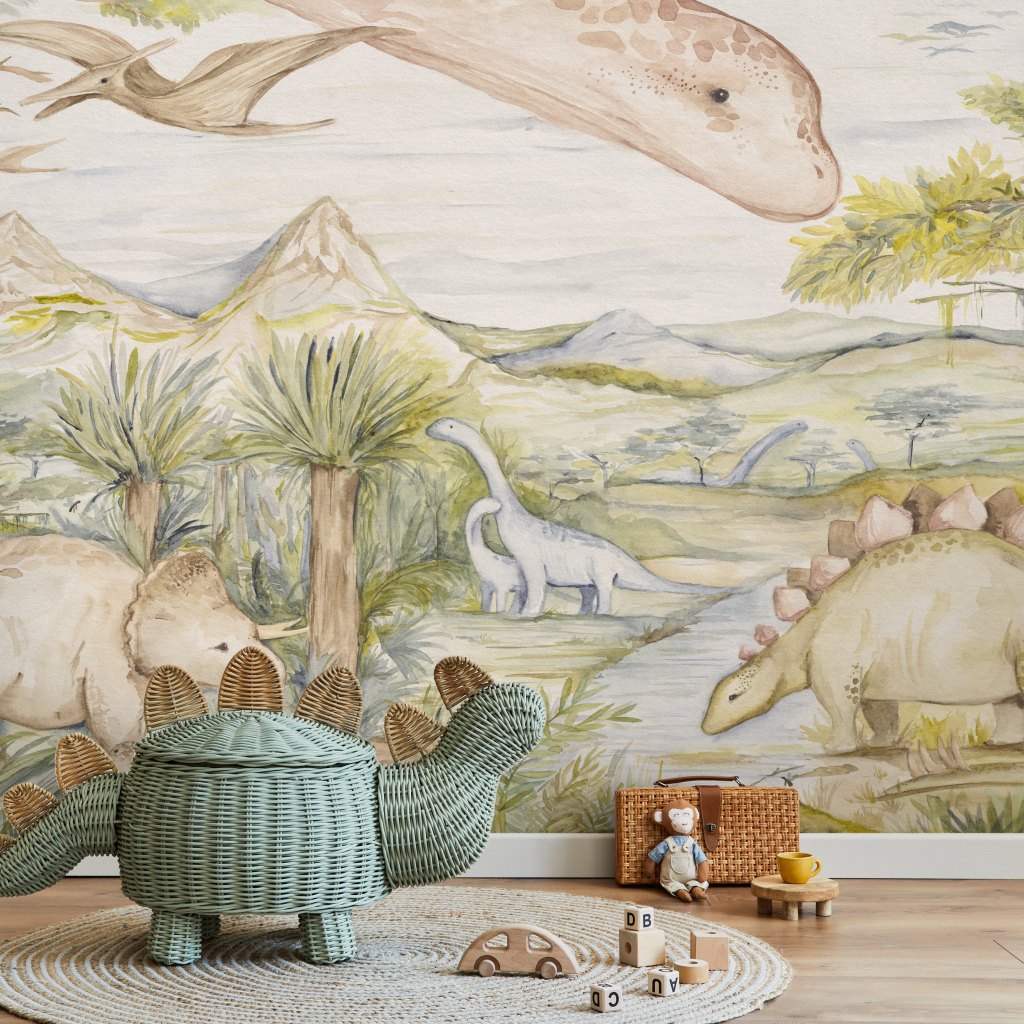 Dino Story – Tapeta na wymiar