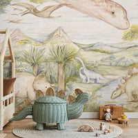 Dino Story – Tapeta na wymiar