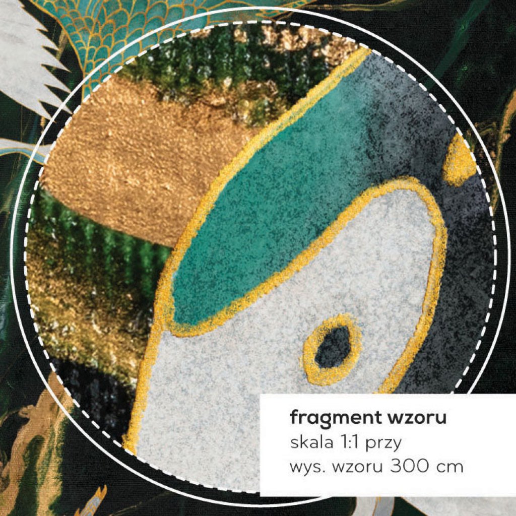 Emerald Tsuru – Tapeta na wymiar