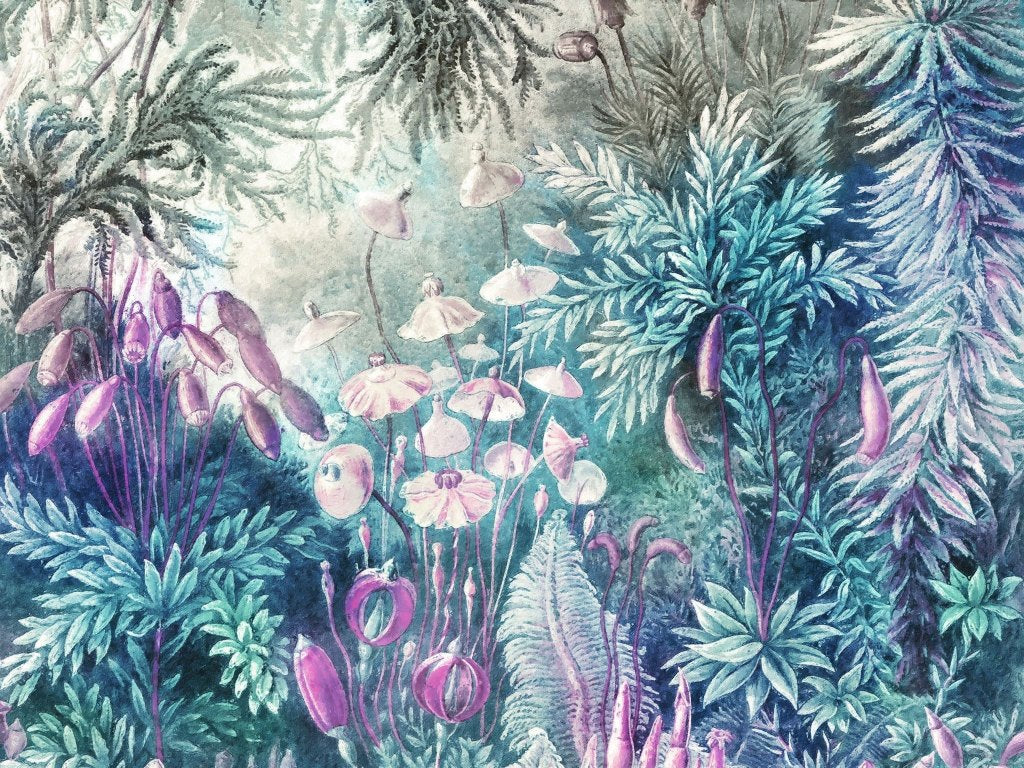 Fairytale Blue – Tapeta na wymiar