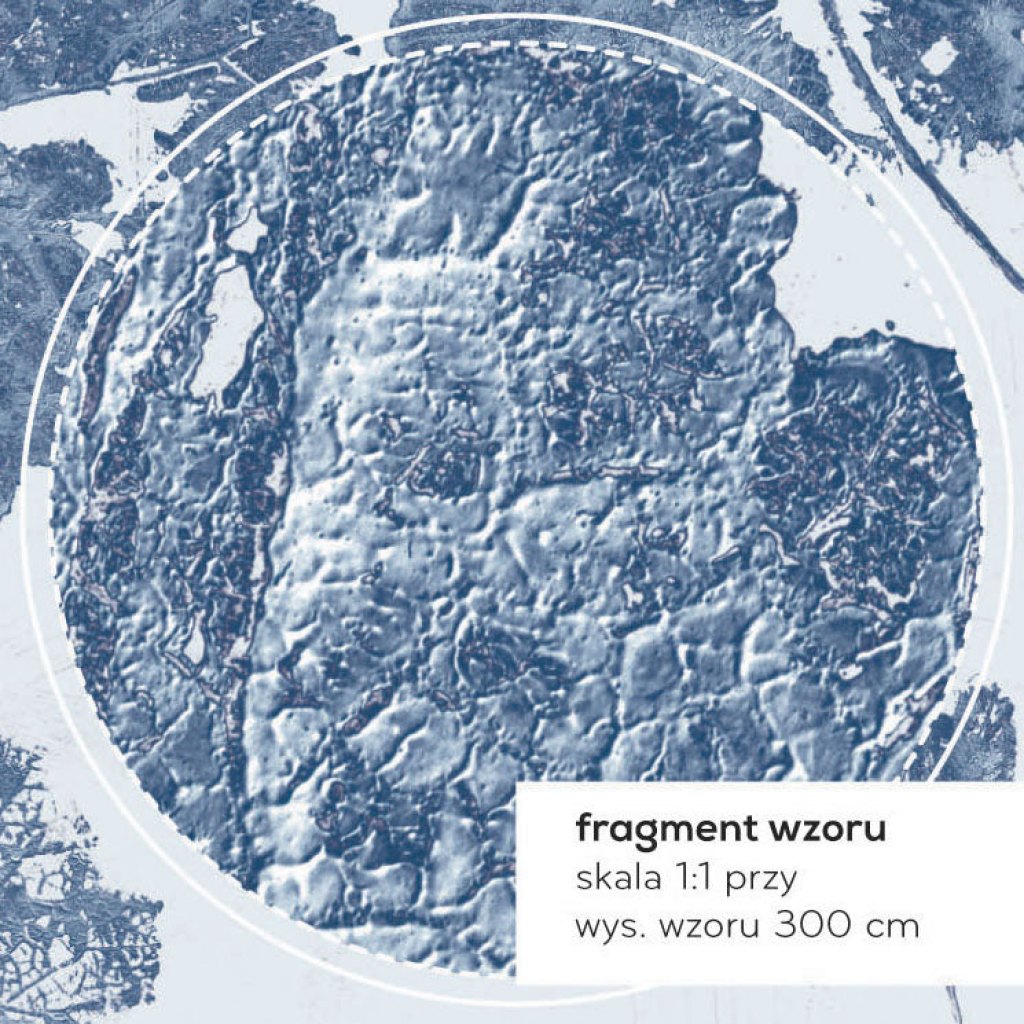 Foglia Navy – Tapeta na wymiar