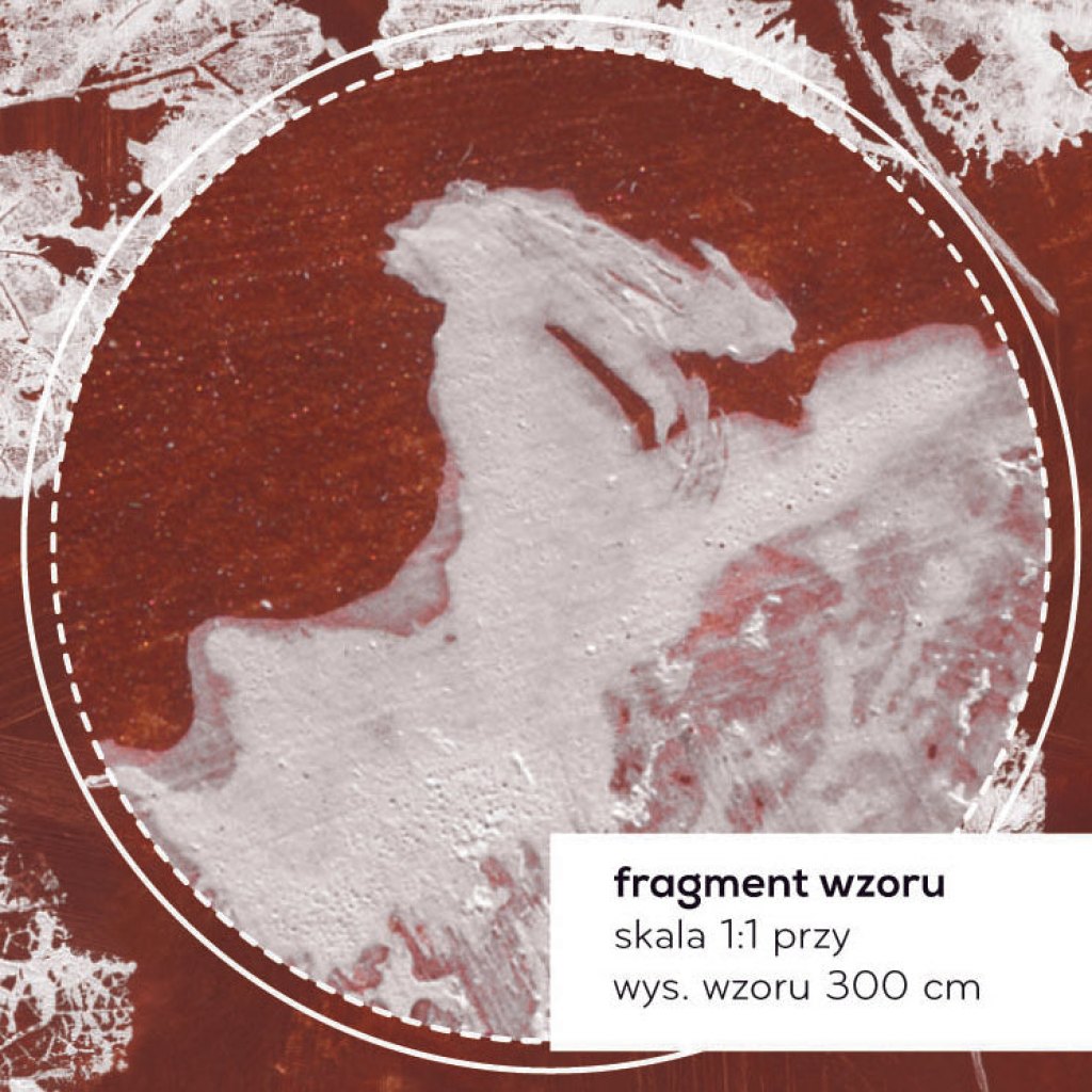 Foglia Rust – Tapeta na wymiar