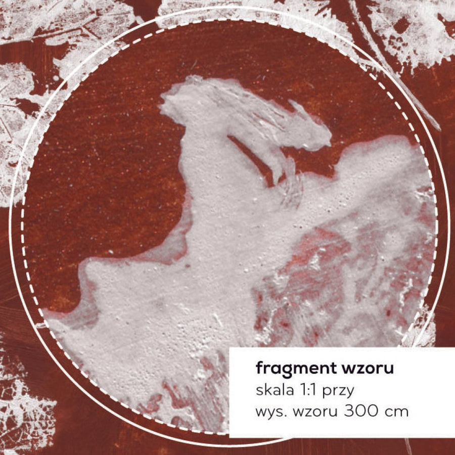 Foglia Rust – Tapeta na wymiar