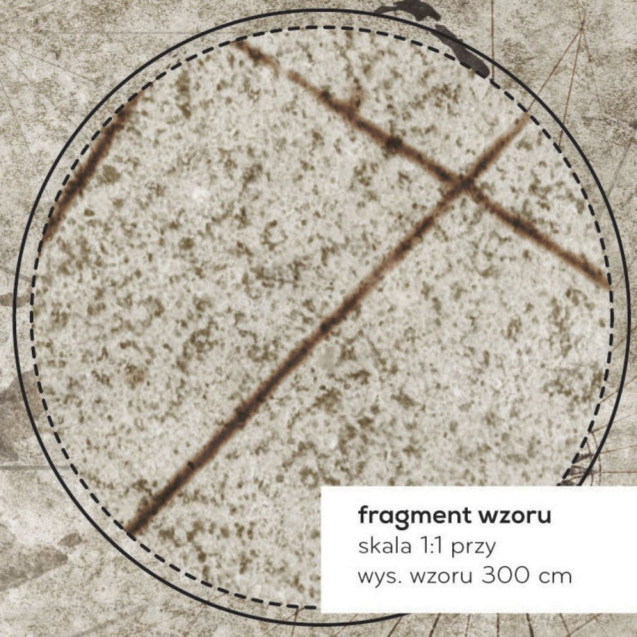 Grunge World Map – Tapeta na wymiar