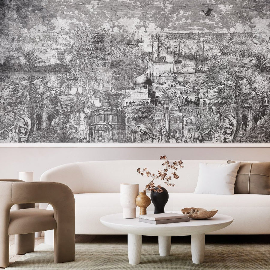 Gulliver Grey – Tapeta na wymiar