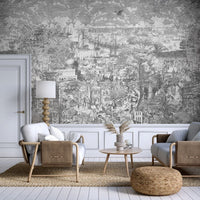 Gulliver Grey – Tapeta na wymiar