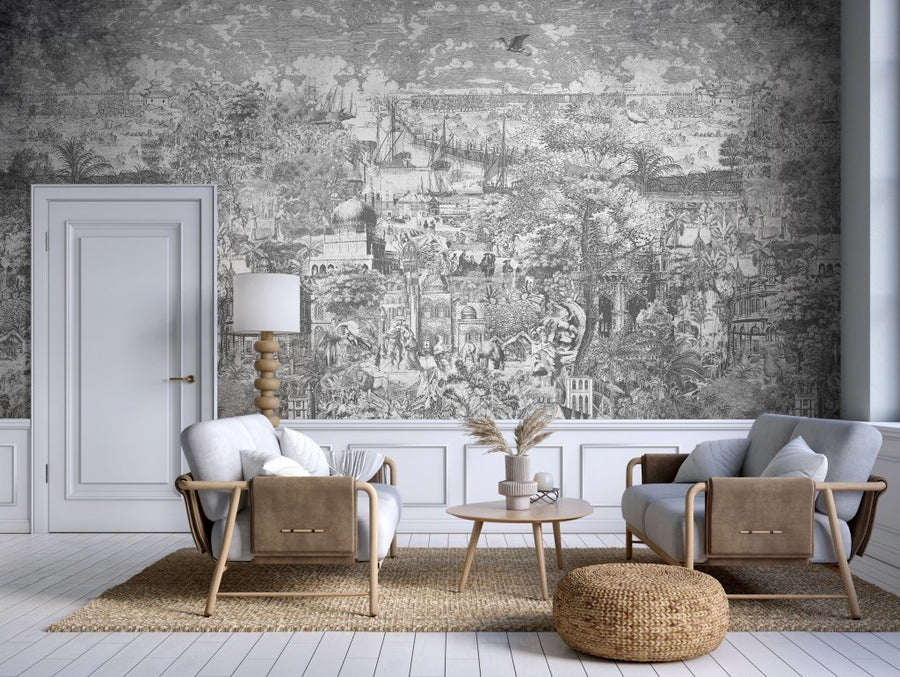 Gulliver Grey – Tapeta na wymiar