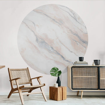 Clarity Silver – Tapeta Koło Standard