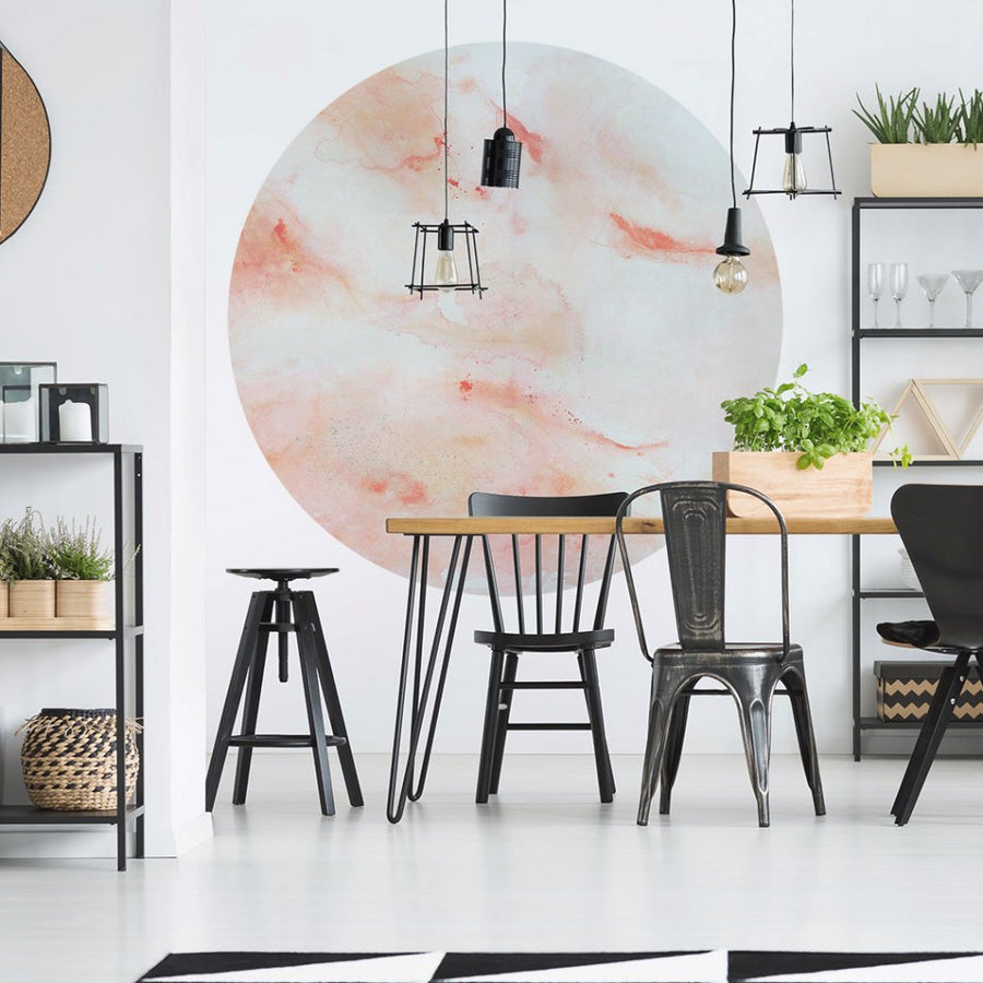 Coral – Tapeta Koło Standard