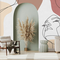 Layla Maroon – Tapeta na wymiar