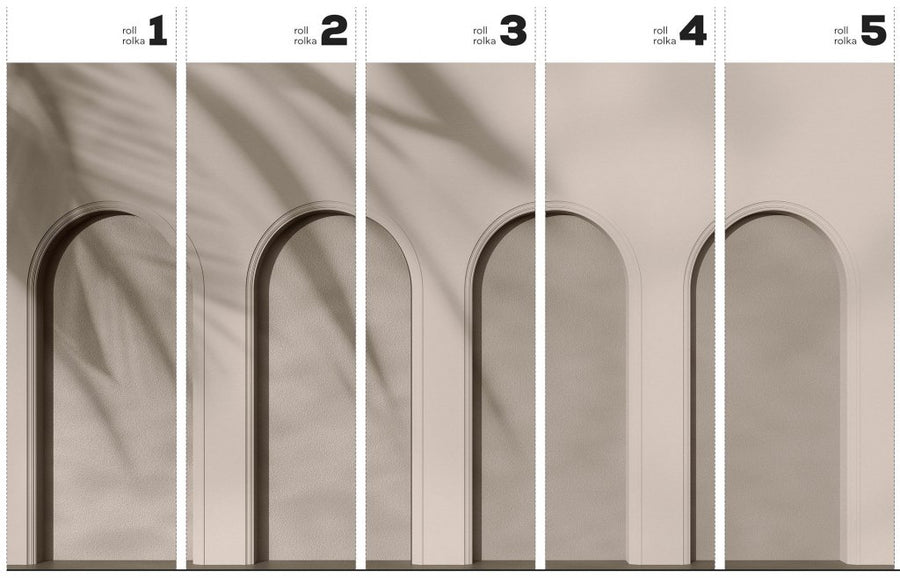 Libra Beige – Tapeta na wymiar