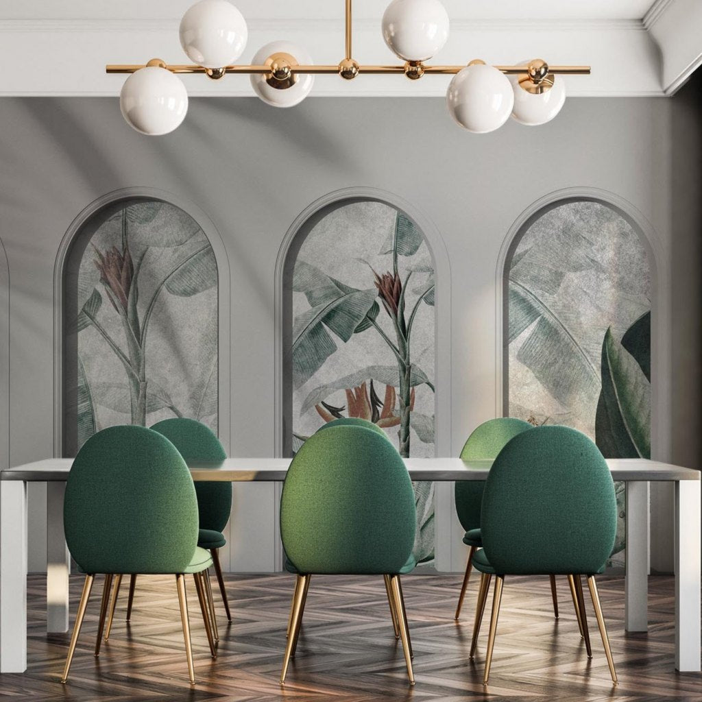 Libra Light Grey Rainforest – Tapeta na wymiar