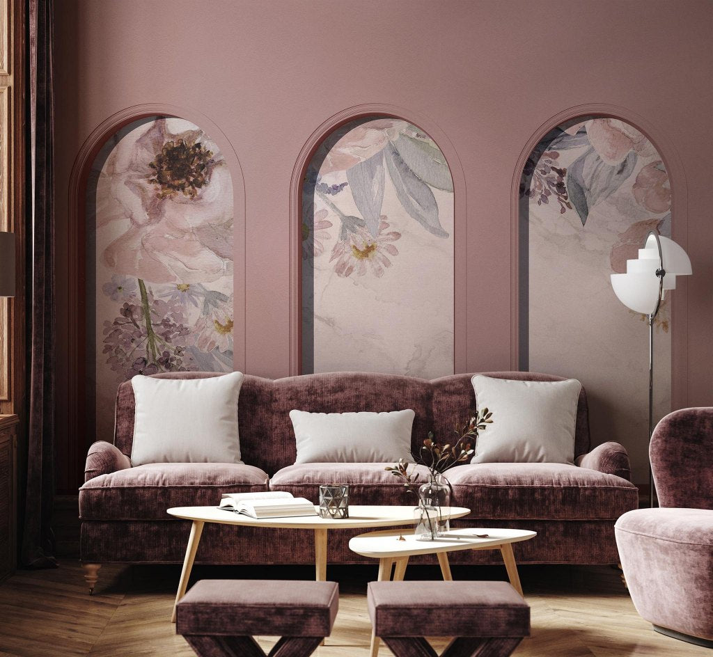 Libra Pink Nettare – Tapeta na wymiar