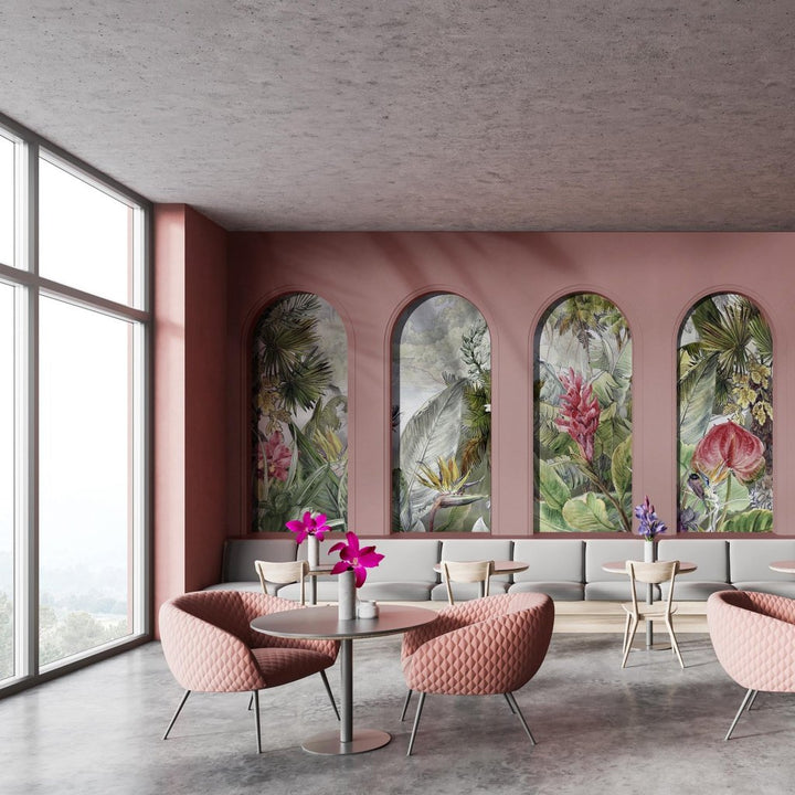 Libra Pink Wonderland – Tapeta na wymiar