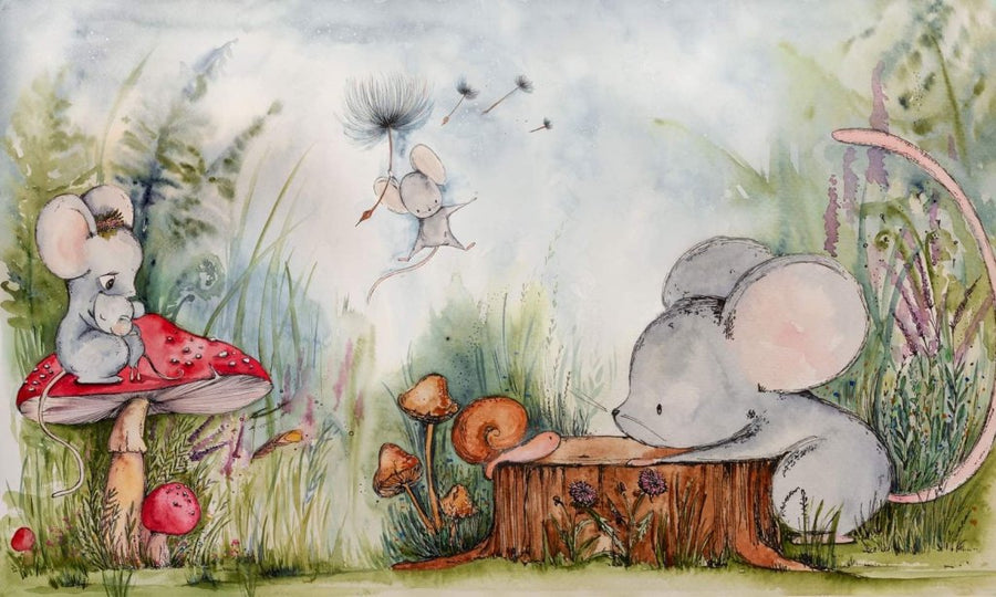 Mice Adventure – Tapeta na wymiar