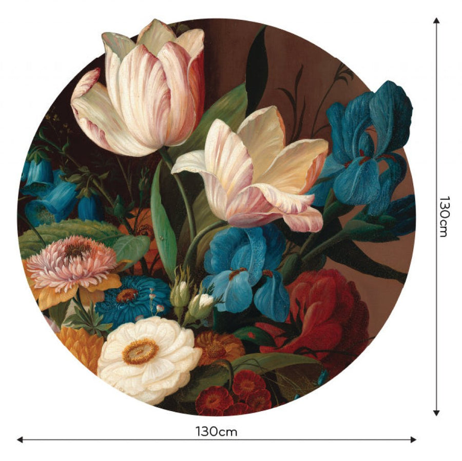 Dark Tulip – Tapeta Koło Standard