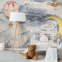 Moonie Blue – Tapeta na wymiar